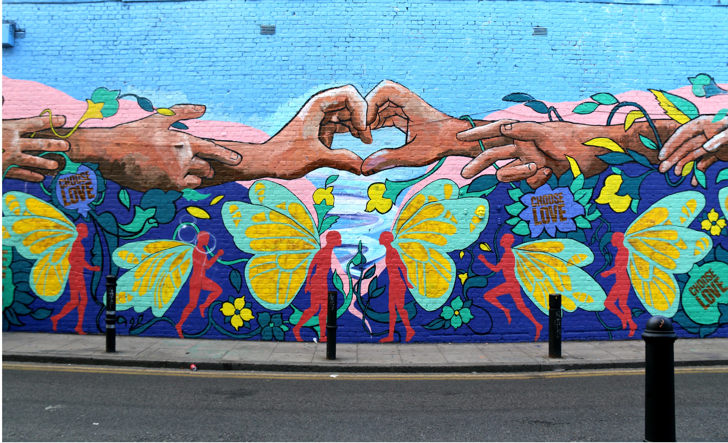 spitalfields art wall